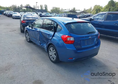 2016 Subaru Impreza 2.0I Premium from USA, damaged, VIN JF1GPAB6XGH208826